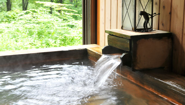 温泉湯口