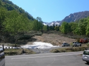 2011/5/24　ロッジ前